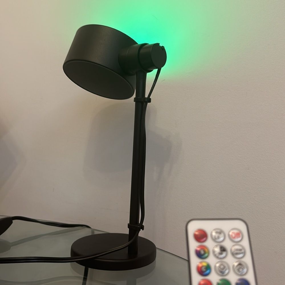 LED Spotlight Multicolour Lamp, 360 Degree Rotation, Wireless Remote - Picture 6 of 16